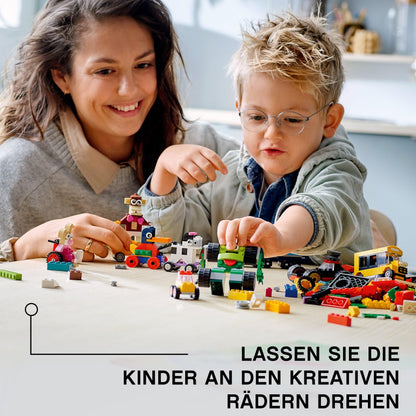 LEGO Classic 11014 Steinebox mit Rädern - Bauset
