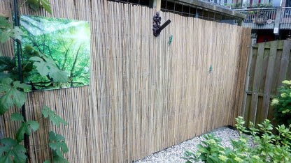 DE-COmmerce Bambus Sichtschutzzaun CALAMA gehärtet - 180x500 cm