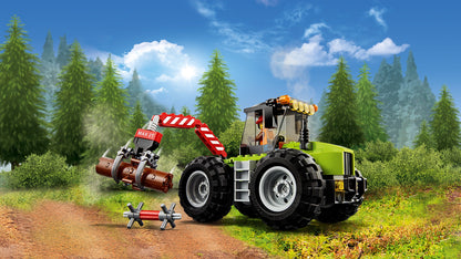 LEGO City Forsttraktor 60181 - Waldarbeitsfahrzeug