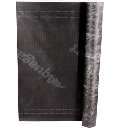 Aquagart Diffusionsoffene Dachunterspannbahn 130g/m² Schwarz 50m