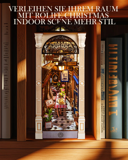 Rolife Book Nook Arcade Dating – DIY Miniaturhaus aus Holz mit LED