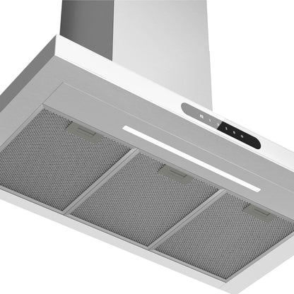 Ciarra Dynamic A+++ CBCW9102 Wandhaube 90cm Umluft - Weiss
