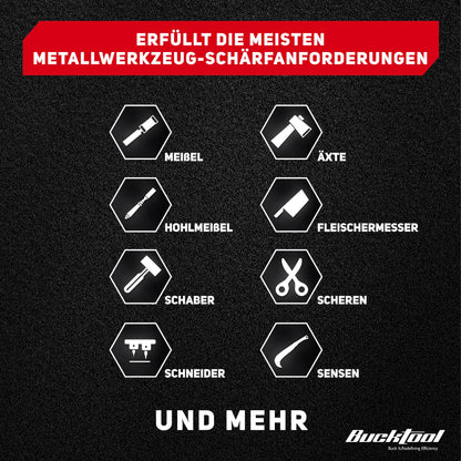 Bucktool 250mm Nassschleifer Schärfsystem – wassergekühlt 180W