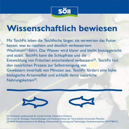 Söll TeichFit Teich Wasseraufbereiter Grundpflegemittel - 5 kg