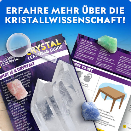 National Geographic Mega Kristallzucht-Set mit Leuchtständer