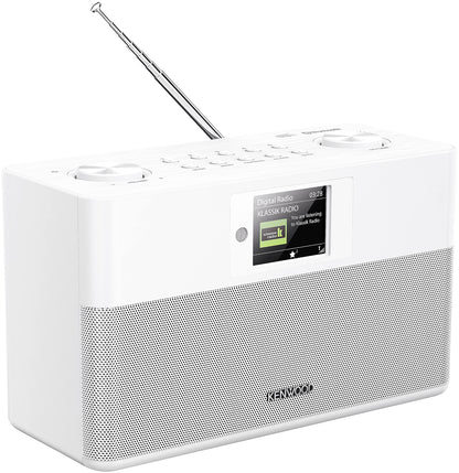 KENWOOD CR-ST80DAB Stereo-Kompaktradio DAB+ Bluetooth – Weiss