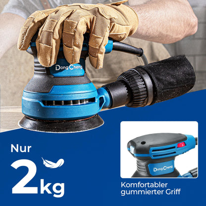 DongCheng Exzenterschleifer DSA02-125, 380 W, 125 mm, 6 Stufen