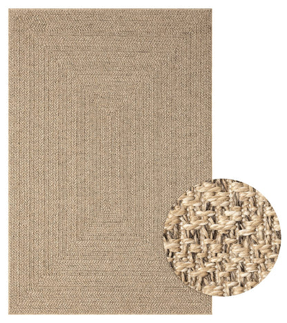 Mias Teppiche Soil Outdoor-Teppich Jute-Look 140 x 200 cm