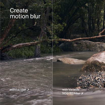 Urth 72mm Variabler Graufilter ND2-32 ND Filter Plus+