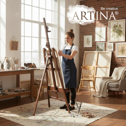 Artina Staffelei Barcelona, Buchenholz, für Keilrahmen bis 120 cm