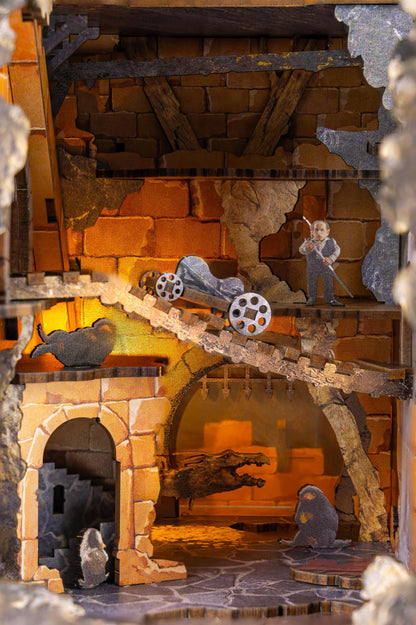 Revell Tiny Adventures Gringotts Bank Book Nook Harry Potter