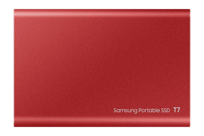 Samsung Portable SSD T7 Externe SSD Festplatte - 2TB Rot
