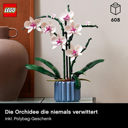 Lego Orchidee 10311 Blumen Deko Set - Inkl. Blumengarten 30659