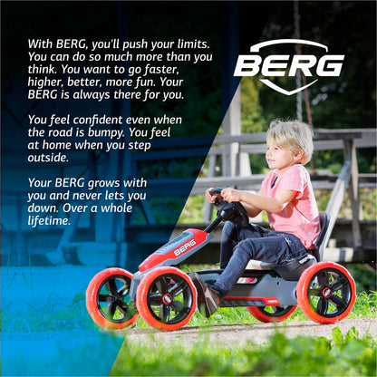 BERG Reppy Pedal-Gokart – Robustes Kinder-Tretfahrzeug
