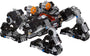 LEGO Super Heroes 76086 Knightcrawlers Tunnel-Attacke Bausatz. Klemmbausteine bilden dunkles Fahrzeug und Tunnelszene zum Nachspielen.