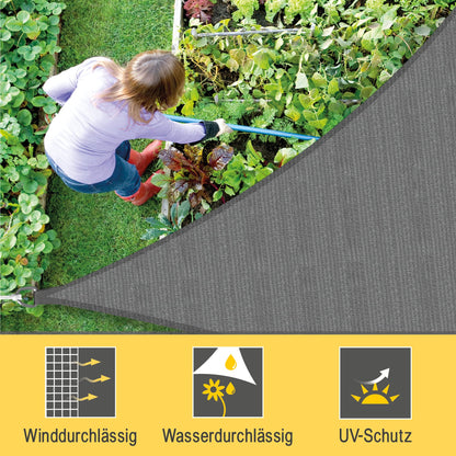 Sol Royal Shade Sails HS9 Sonnensegel - dreieckig 8m Anthrazit