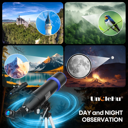 AstroStar 80/600 Refraktor Astronomie Teleskop - Anfänger Set