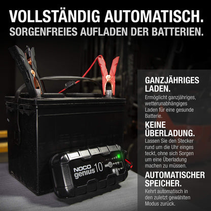 NOCO GENIUS10 Intelligentes Batterieladegerät 10A 6V/12V