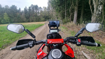 Simda Pro ENDU-01 Motorradspiegel Universal E24 für 22 mm Lenker
