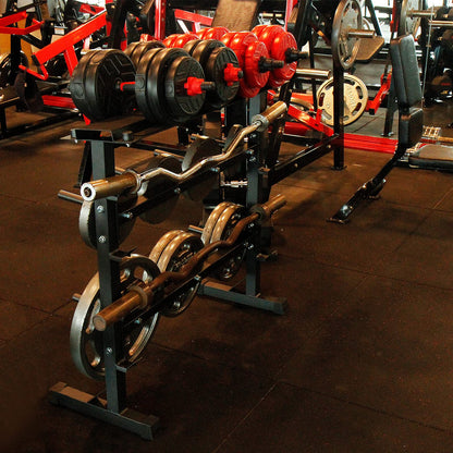 CCLIFE Hantelablage ZERRO – Kurzhantel- & Langhantelständer