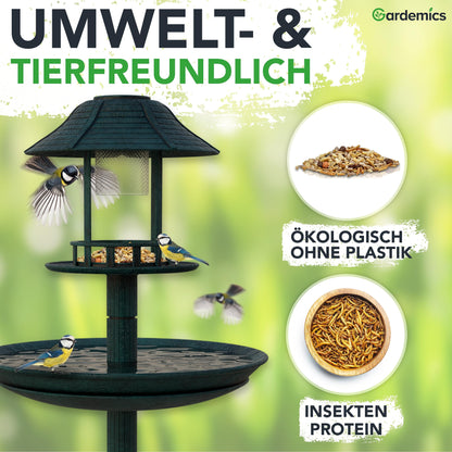 Gardemics Wildvogelfutter Mehlwürmer Ganzjährig 20 Kg