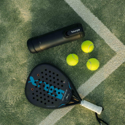 Bounce Tube Druckbehälter für Padel- und Tennisbälle mit Pumpe