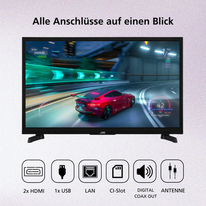 JVC LT-24VRH3555 Fire TV 24 Zoll HD-Ready Smart TV mit Alexa