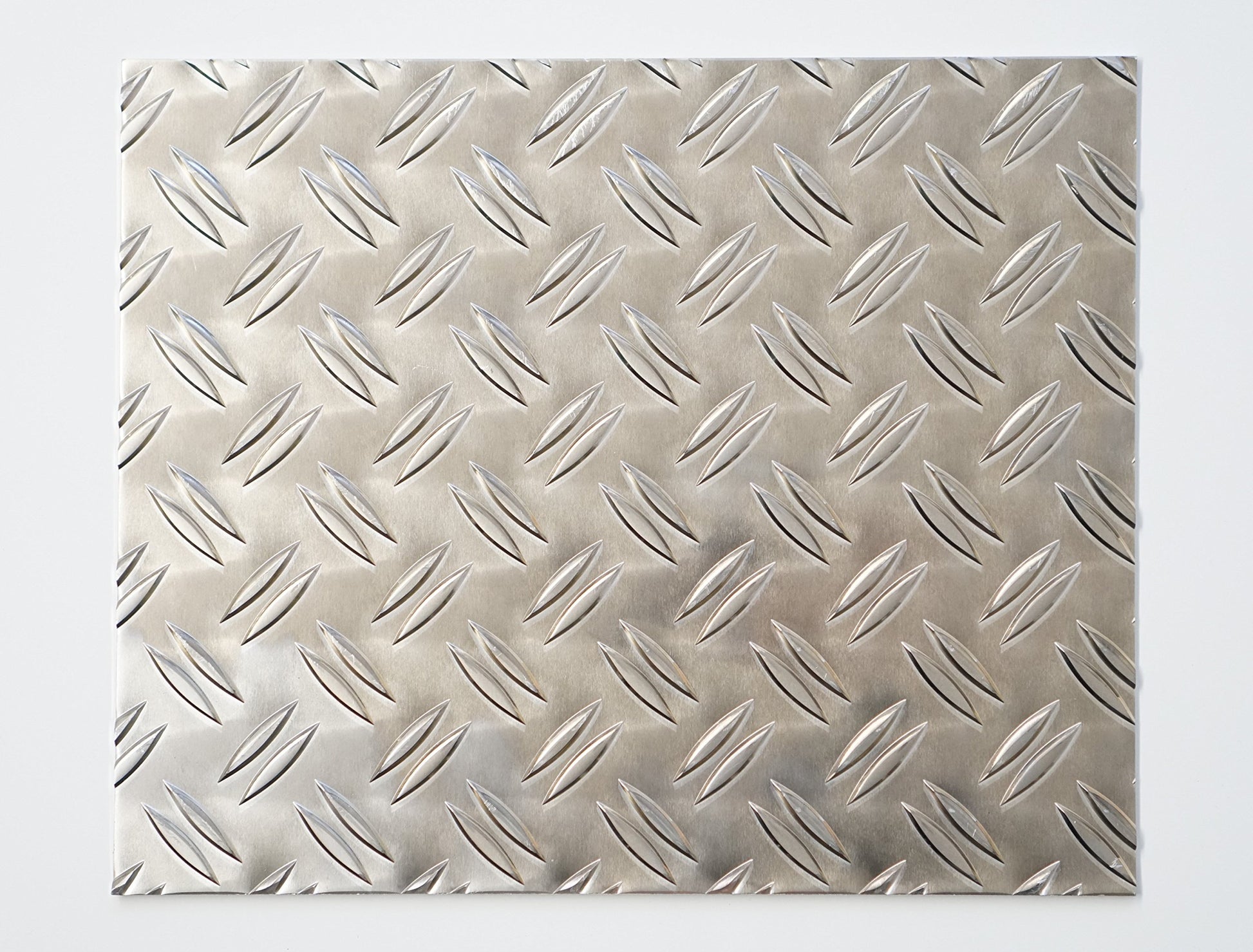 bestell-dein-Blech Riffelblech duett Alu Zuschnitt - 2.5/4.0 mm, 70x70 cm: Dient rutschfest als Bodenschutz oder Verkleidung.