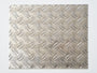 bestell-dein-Blech Riffelblech duett Alu Zuschnitt - 2.5/4.0 mm, 70x70 cm: Dient rutschfest als Bodenschutz oder Verkleidung.