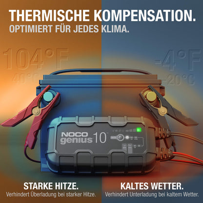 NOCO GENIUS10 Intelligentes Batterieladegerät 10A 6V/12V