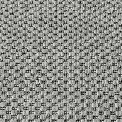 Taracarpet In- & Outdoor Teppich Sisaloptik Silbergrau 140x200 cm