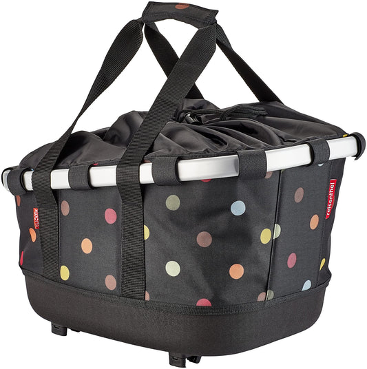 KlickFix Bikebasket GT Gepäckträger Fahrradkorb – Dots