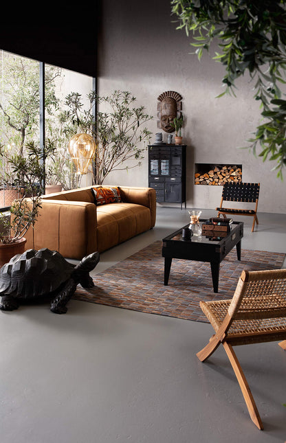 Kare Design Klappsessel Copacabana Rattangeflecht Outdoor - Braun