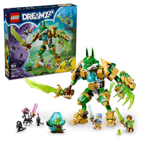 LEGO DREAMZzz 2in1 Fuchs-Wächtermech 71508, Bauset mit Fuchs-Mech und 3 Minifiguren