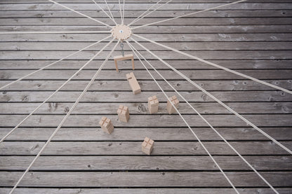 waelderspielzeug Fröbelturm Original Teamspiel - Mehrfarbig