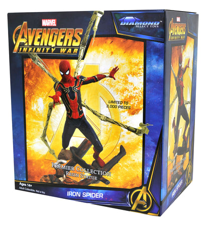 Marvel AUG178005 Iron Spider-Man Statue - Mehrfarbig, 30cm