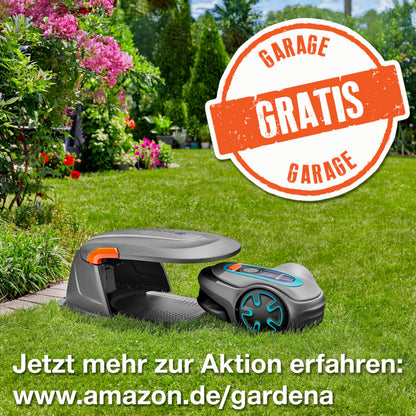 Gardena smart SILENO City 600 Mähroboter Set mit smart Gateway