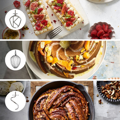 Kenwood Titanium Chef Baker XL KVL85.424SI Küchenmaschine - mit Waage