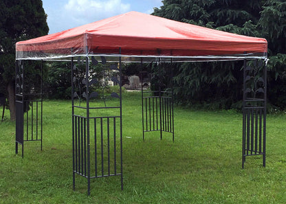 QUICK STAR Pavillon Schutzhaube 3x4 m wasserdicht transparent