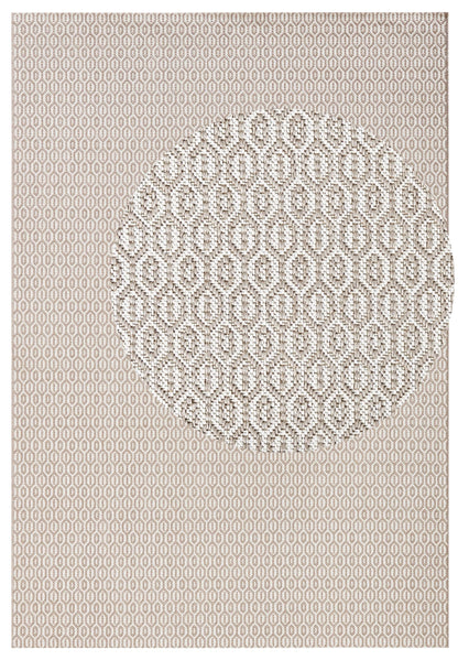 NORTHRUGS Coin In- & Outdoor Teppich - Grau 240x340cm Wetterfest