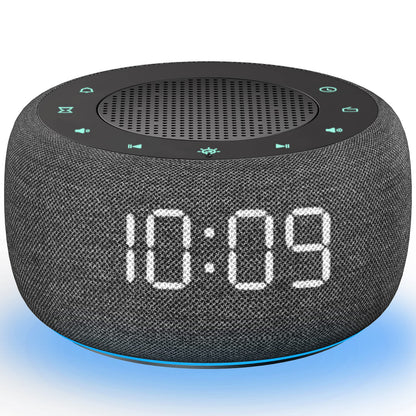 Buffbee RS11 Digitaler Radiowecker mit Nachtlicht und FM-Radio, kompakt mit Display und leuchtenden Tasten