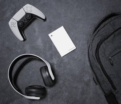 Seagate Game Drive PS4/PS5 Gaming Festplatte - 2TB Weiss