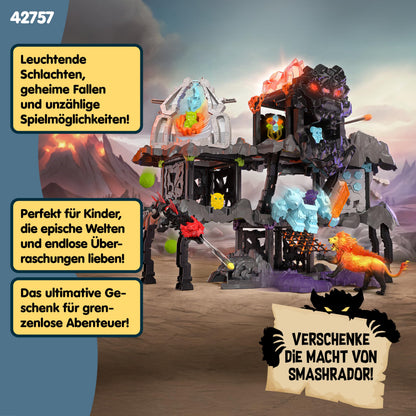 Schleich ELDRADOR MasterCave Smashrador 42757, 119-teiliges Spielset