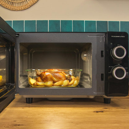 Cecotec Proclean 3030 Flatbed Mikrowelle mit Grill – 20 l Kompakt