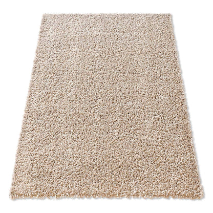 Taracarpet Venezia Shaggy Hochflor Teppich - Beige 160x230 cm