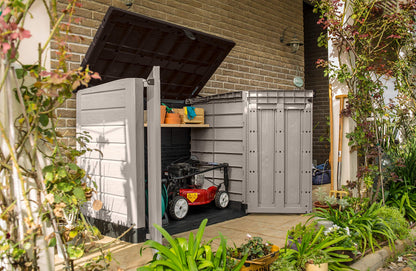 Keter Store it Out Pro Mülltonnenbox - Beige für 2x 240L
