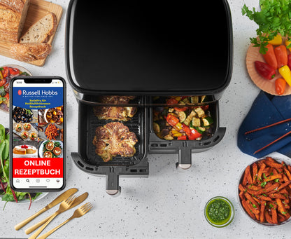 Russell Hobbs SatisFry Heissluftfritteuse 9L Dual 27681-56