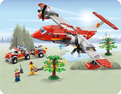 Lego City 4209 Feuerwehr-Löschflugzeug Konstruktionsspielzeug