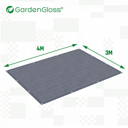 GardenGloss Vorzeltteppich 300x400 cm - Campingteppich wetterfest