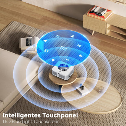 HORLAT Beamer 4K Projektor - 1000 ANSI Android TV